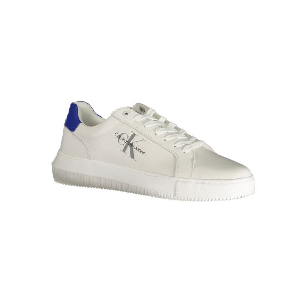 White Polyester Sneaker - Image 2