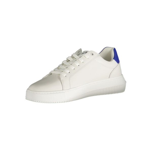 White Polyester Sneaker - Image 3