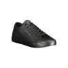 Black Leather Men Sneaker - Image 2
