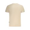 Beige Cotton Men T-Shirt - Image 2