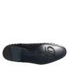Black Suede Strass Derby Formal Shoes - Image 8