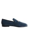 Blue Velvet DG Logo Loafers Formal Shoes - Image 7