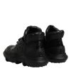 Black Leather Casual Mens Ankle Boots Shoes - Image 5