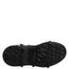 Black Leather Casual Mens Ankle Boots Shoes - Image 8