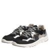 Multicolor Suede Low Top Men Sneaker Shoes - Image 4