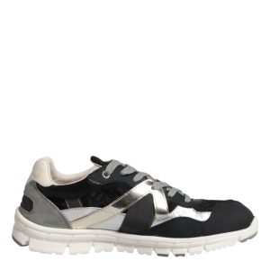 Multicolor Suede Low Top Men Sneaker Shoes