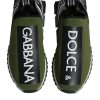 Green Black Slip On Sorrento Sneakers Shoes - Image 3