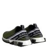 Green Black Slip On Sorrento Sneakers Shoes - Image 5