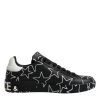 Black White Stars Low Top Men Sneakers Shoes - Image 7