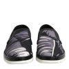Black Tropical Slip On Men Sneakers Shoes - Image 2