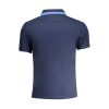 Blue Cotton Polo Shirt - Image 2