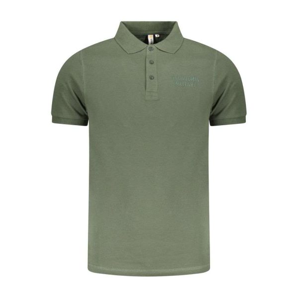 Green Cotton Polo Shirt