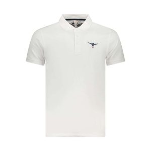 White Cotton Polo Shirt