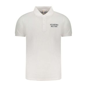 White Cotton Polo Shirt