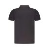 Black Cotton Polo Shirt - Image 2