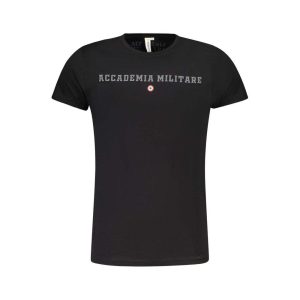Black Cotton T-Shirt
