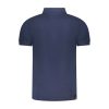 Blue Cotton Polo Shirt - Image 2