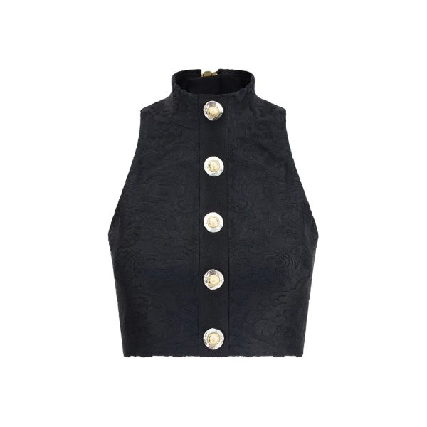 Baroque crop Top