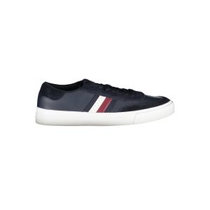 Blue Polyester Sneaker