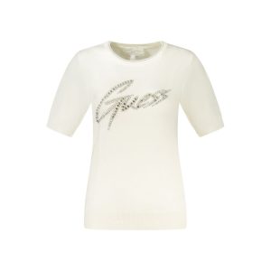 White Viscose Sweater