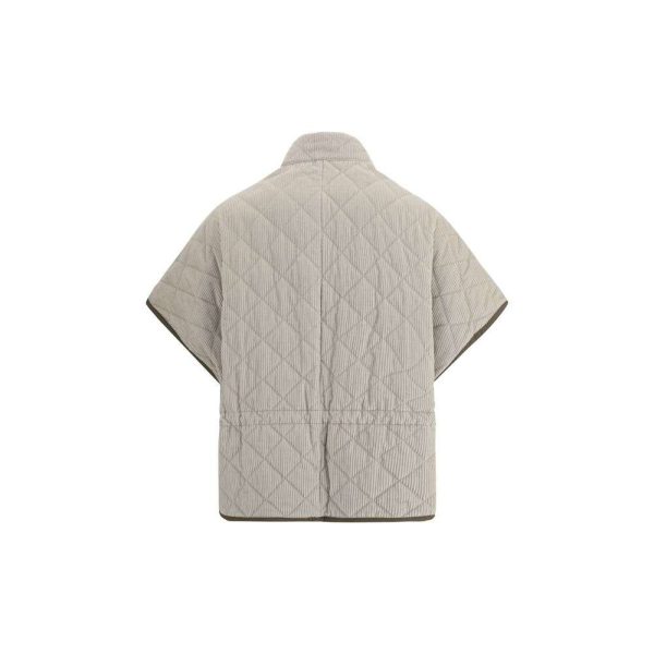 Corduroy quilted Jacket - Image 2