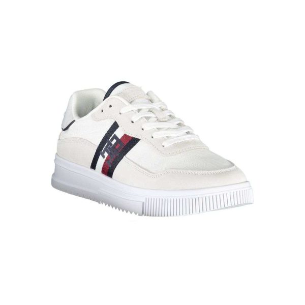 White Polyester Sneaker - Image 2