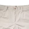Beige Cotton Stretch Mid Waist Bermuda Shorts - Image 5