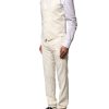 Ivory Wool 3 Piece Single Breasted Suit - Image 7