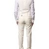 Ivory Wool 3 Piece Single Breasted Suit - Image 8