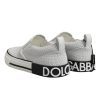 White Dotted Leather Slip On Men Sneakers Shoes - Image 5