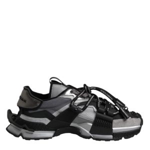 Multicolor Panelled Space Sneakers Shoes