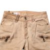 Brown Cotton Mid Waist Skinny Denim Jeans - Image 4