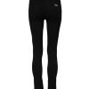 Black Skinny Cotton Mid Waisted Denim Jeans - Image 3