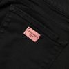 Black Skinny Cotton Mid Waisted Denim Jeans - Image 5