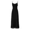 Black Floral Lace Lingerie Dress Sleepwear - Image 5