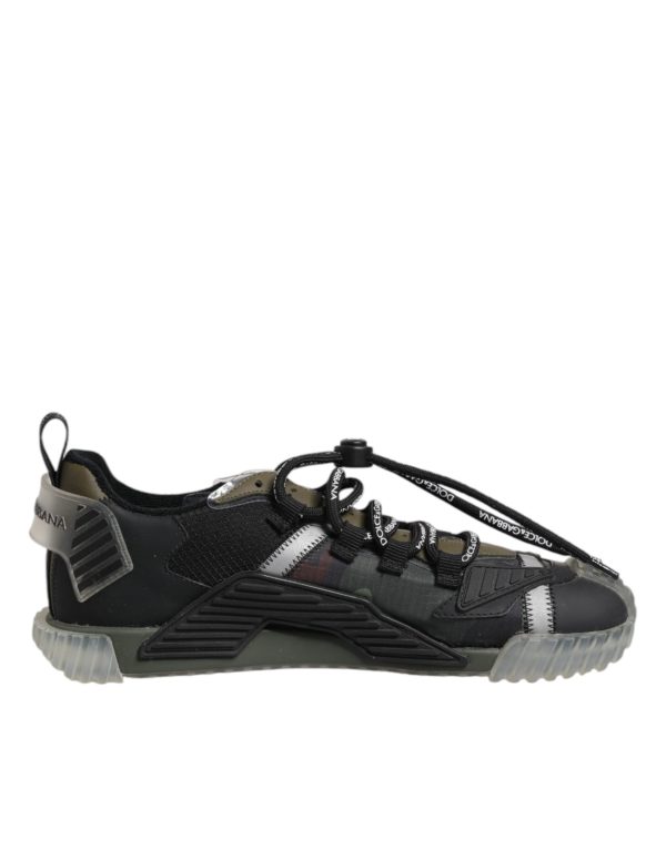 Black Lace Up Low Top NS1 Sneakers Shoes