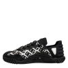 Black Logo Lace Up Low Top NS1 Sneakers Shoes - Image 5