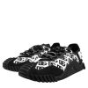 Black Logo Lace Up Low Top NS1 Sneakers Shoes - Image 3