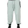 Light Green Cotton Men Jogger Sweatpants Pants - Image 2