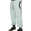 Light Green Cotton Men Jogger Sweatpants Pants - Image 3