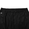 Black Cotton Logo Tape Men Jogger Pants - Image 5