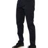 Blue Cotton Tapered Denim Jeans - Image 3