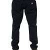 Black Cotton Tapered Denim Jeans - Image 4
