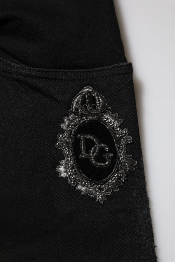 Black Cotton Skinny Men Denim Jeans - Image 6