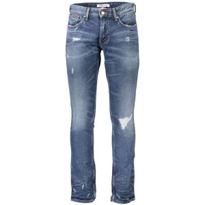 Blue Cotton Jeans & Pant