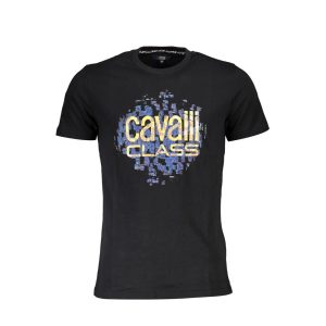 Black Cotton T-Shirt