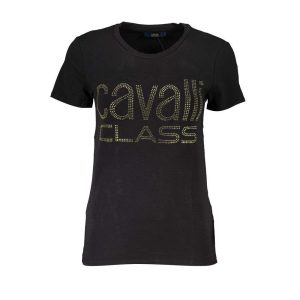 Black Cotton Tops & T-Shirt