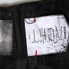 Black Cotton Slim Fit Denim Low Waist Denim Jeans - Image 5