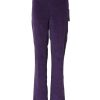 Purple High Waisted Flared Pants - Image 2