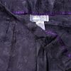 Purple Jacquard High Waisted Pants - Image 4